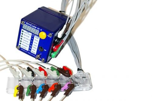 ECG-Extend-Module-Connected-to-SimCube