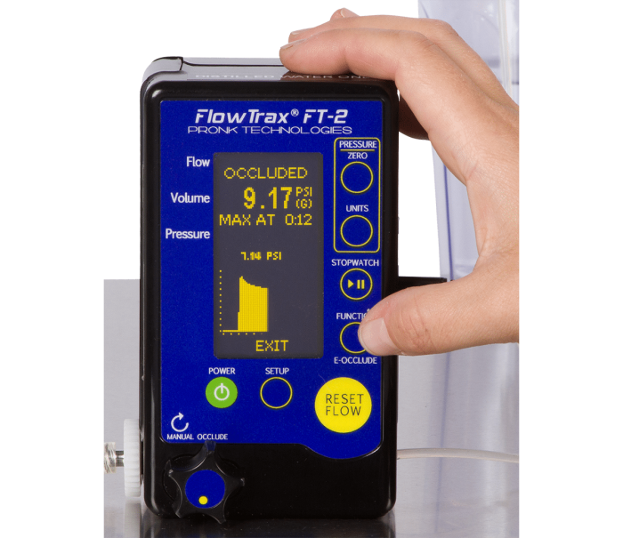 STANDARD FT-2 FlowTrax IV Pump Analyzer