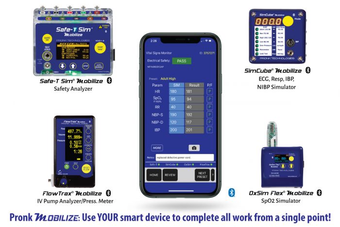 Pronk Mobilize for Wireless, synchronized, automated PMs